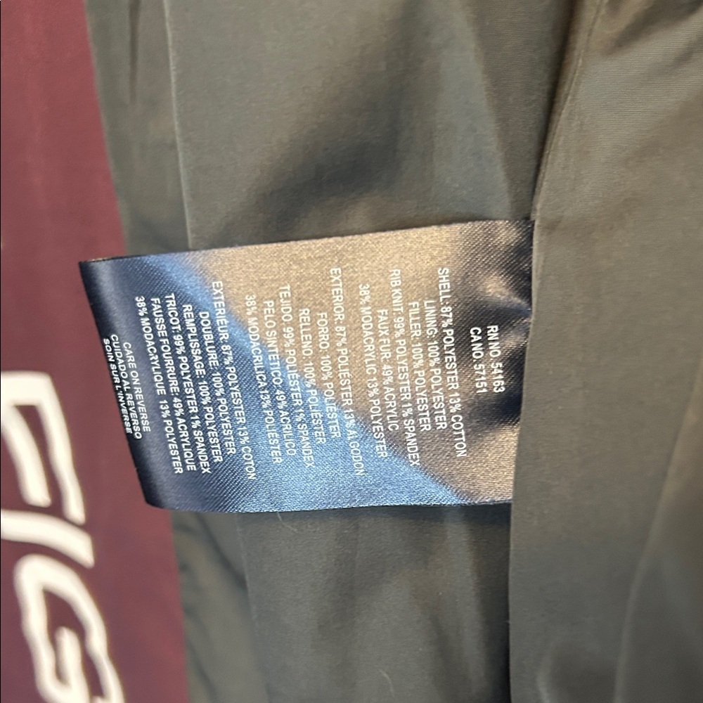 Tommy Hilfiger Men's Arctic Cloth Heavyweight Performance Parka BLACK / Medium - Picture 7 of 12